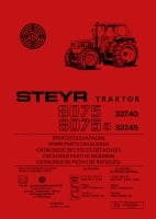 Steyr 8075 und 8075a Ersatzteilkatalog