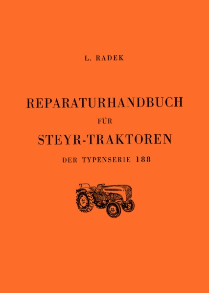 Steyr 188 Traktor Reparaturanleitung