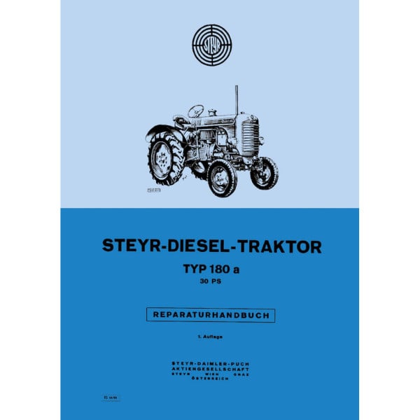 Steyr-Traktor-180a-Reparaturanleitung