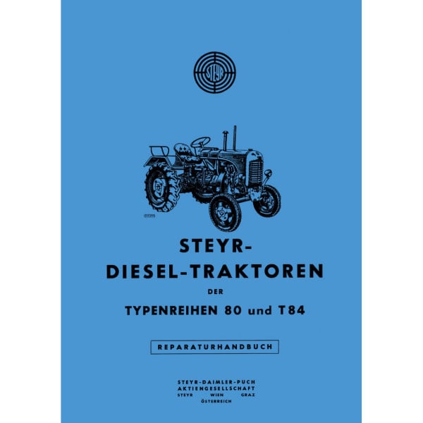 Steyr-Traktor-80-und-84-Reparaturanleitung