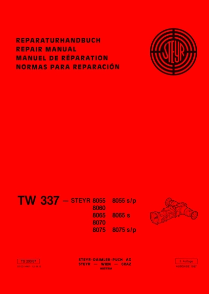 Steyr TW337 Reparaturanleitung