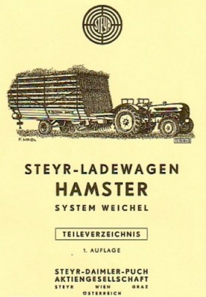 Steyr Ladewagen (System Weichel), Ersatzteilkatalog