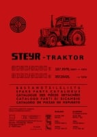 Steyr 8080 8080a 8090 8090a Trakor Ersatzteilkatalog