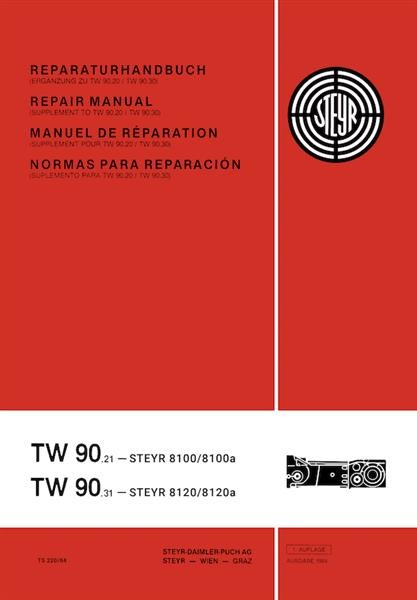 Steyr TW90.21 und TW90.31 Reparaturanleitung