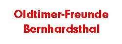 Oldtimer-Freunde Bernhardsthal