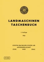 Steyr Landmaschinen Taschenbuch 1966